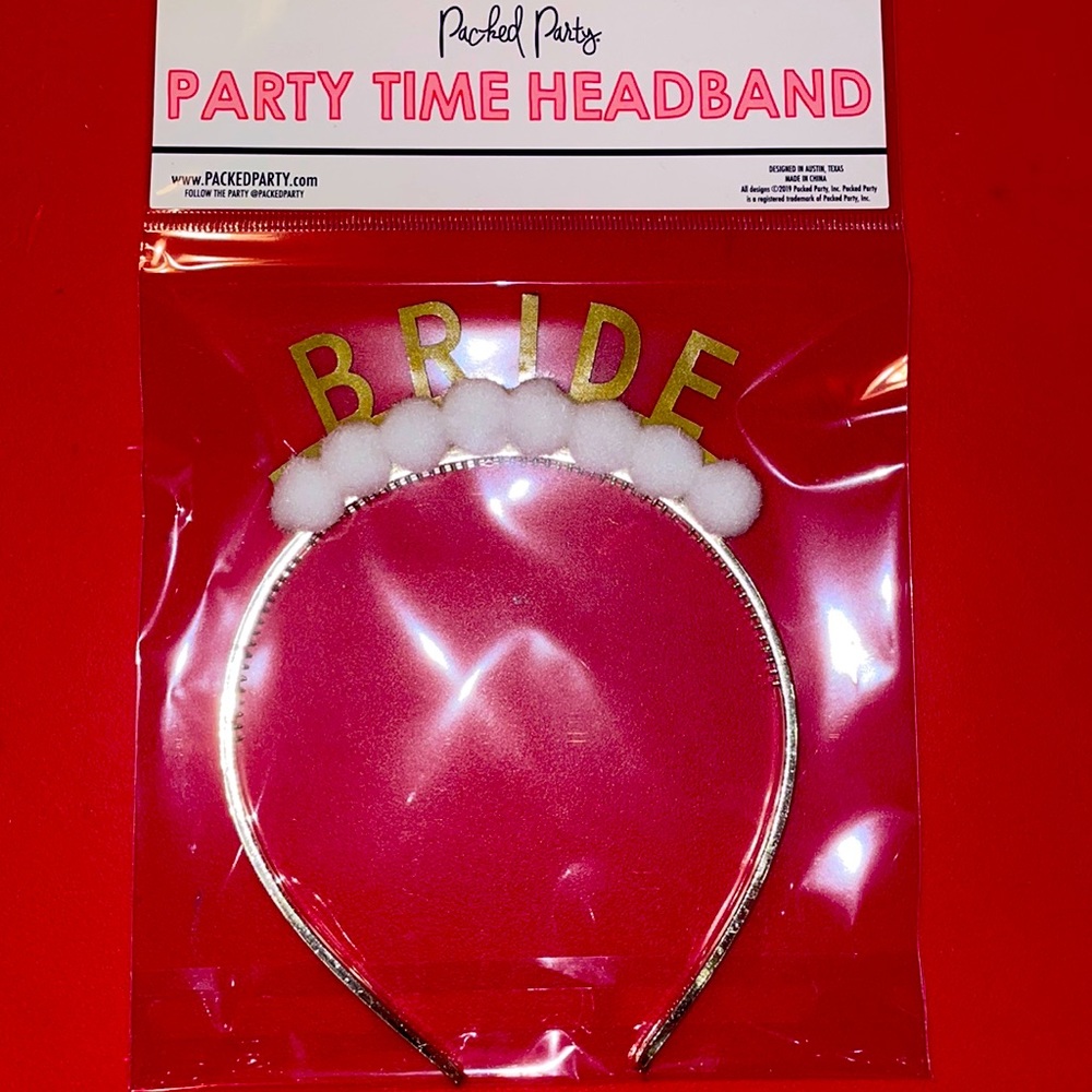 Bride headband